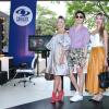 Los blogueros de moda Paola Martínez, Juan Diego Perdomo y Juliana Izquierdo llegaron muy puntuales al conversatorio sobre nuevas tendencias.