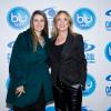 Paloma Valencia disfrutó la celebración de los 10 años de Blu Radio junto a María Elvira Arango, directora de Los Informantes. 